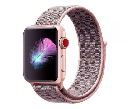 Pasek i akcesoria do zegarków TECH-PROTECT Nylon do Apple Watch 40/41/42 mm Pink Sand